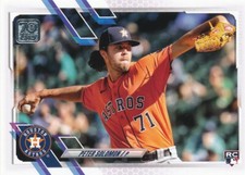 Peter Solomon 2021 Topps Update Series RC #US109 Houston Astros Card