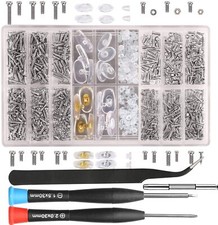 Eyeglass Nut Screws Nose Pads Screwdriver Glasses Watch Optical Tool Set Repair