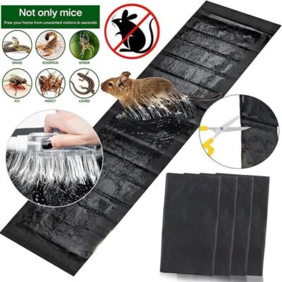Big Size 47'' Catcher Rat Glue Trap Rodent Board Mice Indoor Super Sticky Mouse
