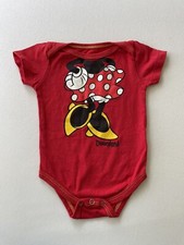 Walt Disney World Disney Parks Infant Baby One Piece Minnie Sz 6M Bodysuit