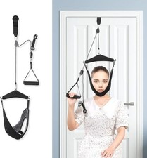 Cervical Neck Traction Device Alivio de Dolor de Cuello Therapy Portable