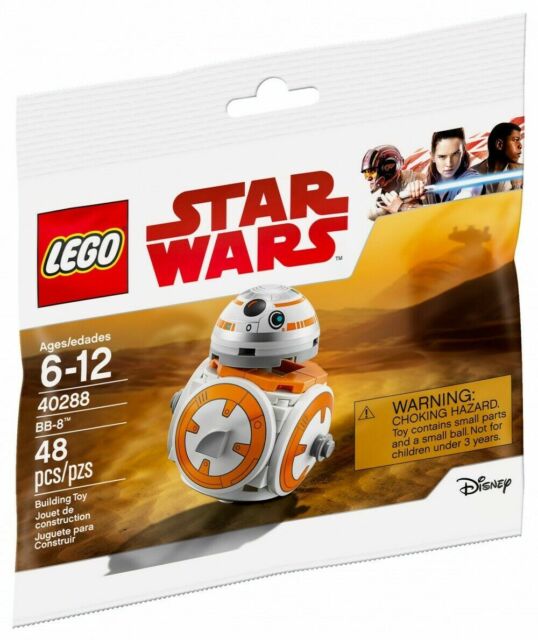 New Sealed Lego Star Wars Polybag BB-8 40288