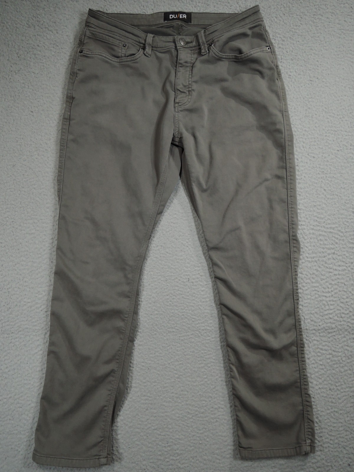Duer N2X Relaxed Taper Jeans Green 34x30