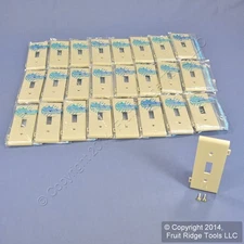 Leviton PSC1-I Ivory 1-Gang Toggle Unbreakable Sectional Cover Strap Mount 25pcs