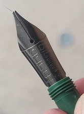 NOS ESTERBROOK 9968 FIRM BROAD FOUNTAIN PEN MASTER  DURACROME NIB NEVER USED