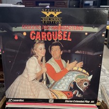 CAROUSEL 2-Laserdisc LD WIDESCREEN FORMAT VERY RARE SHIRLEY JONES GORDON MacRAE 