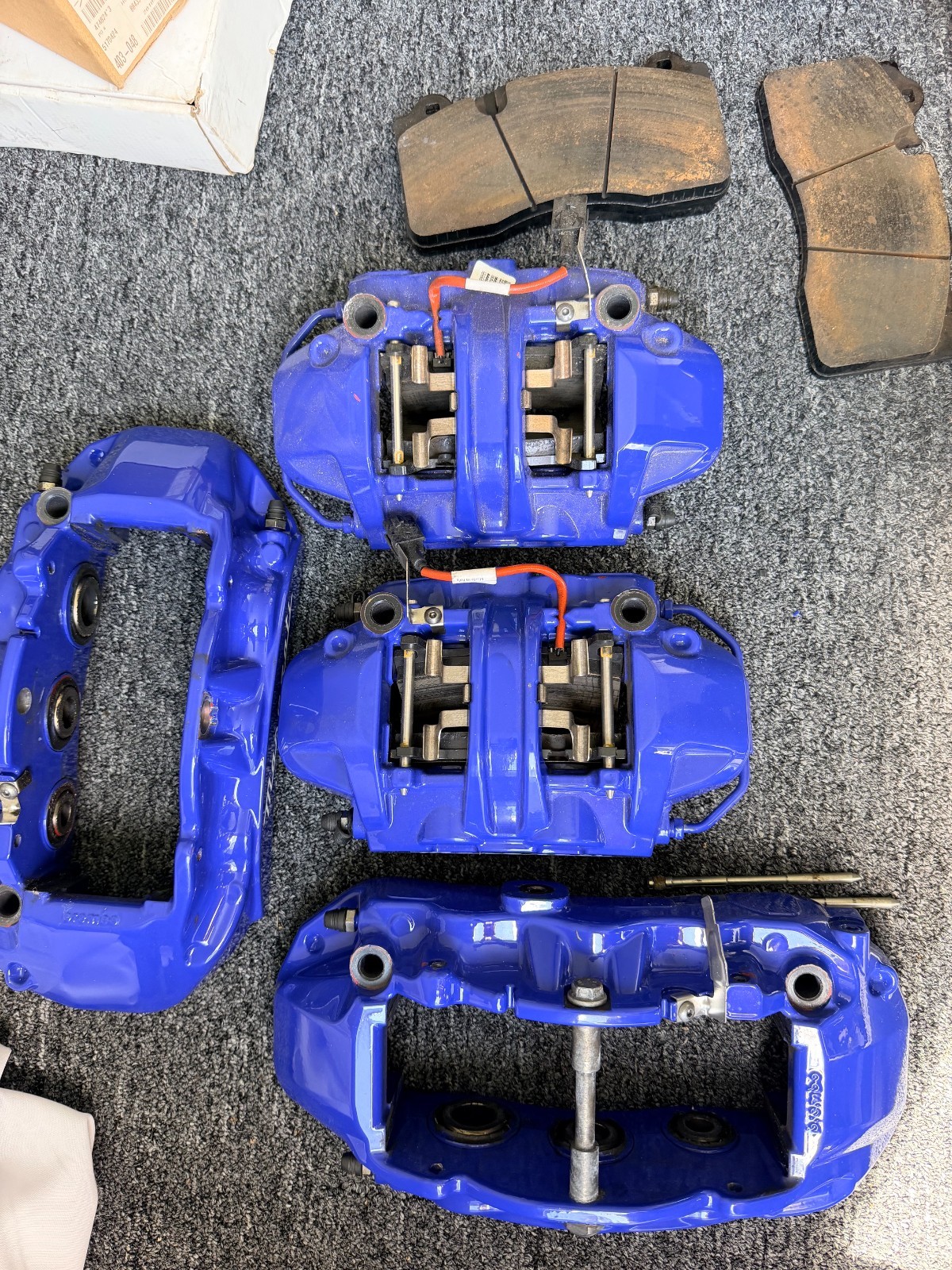 Maserati MC20 Front Brake caliper P/N 670215198
