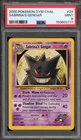 Pokemon Sabrina's Gengar Gym Challenge Unlimited Rare #29 PSA 9 Mint