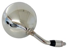 Universal Side View Mirror Chrome M10 Fastner