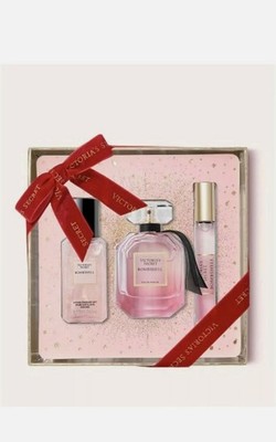 Victoria Secret BOMBSHELL SEDUCTION Perfume Luxe Fine Fragrance GIFT SET - NEW!