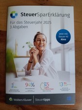 Steuertipps - SteuerSparErklärung - Für das Steuerjahr 2025