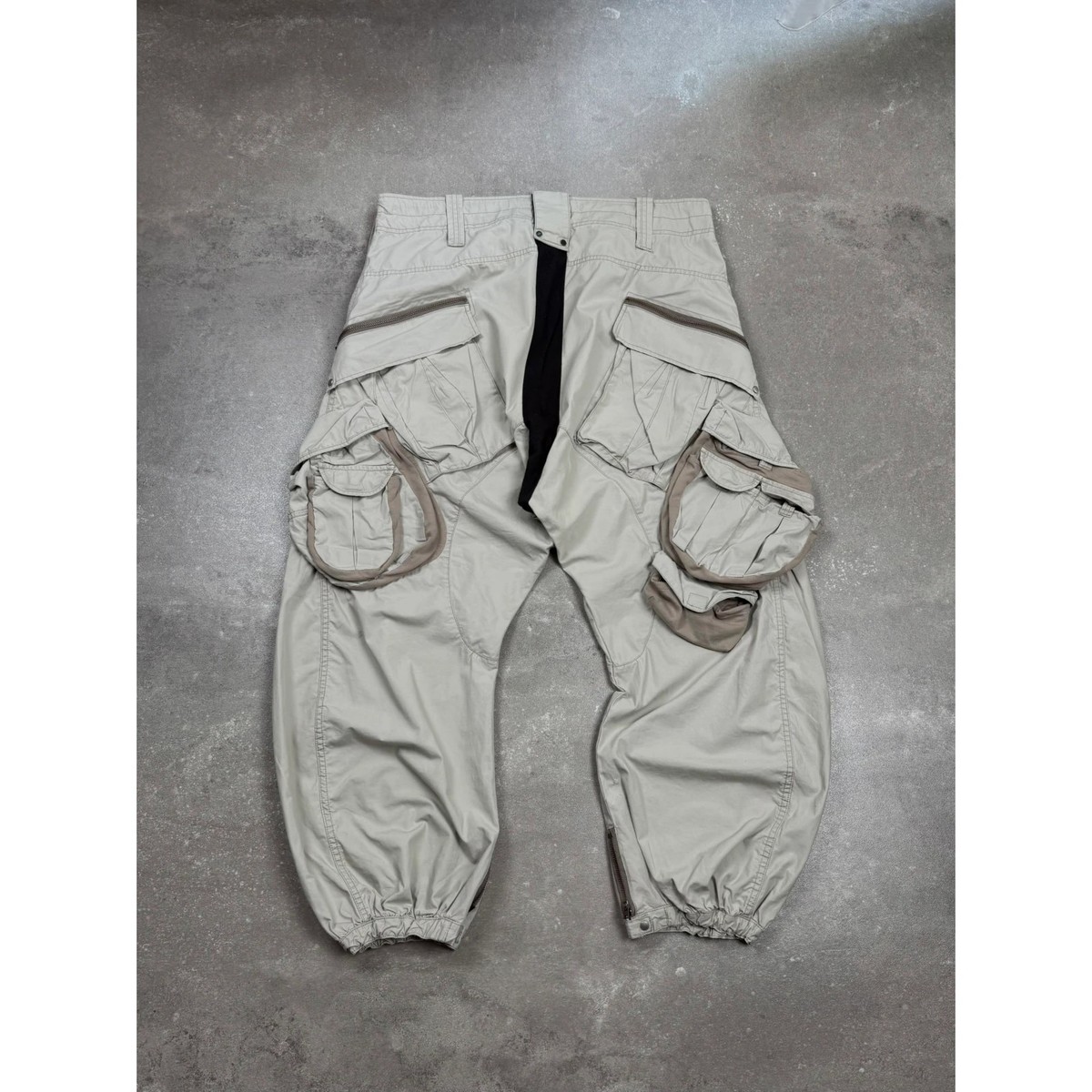 L.G.B. Le grand bleu pantalon cargo pants archive avant garde 90s