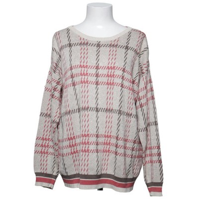 Basler, Strickpullover, Größe: 46, Beige/Mehrfarbig #50g