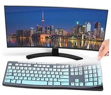 Keyboard Cover for Logitech MK295 MK270 K270 Keyboard, Logitech Gradual Mint