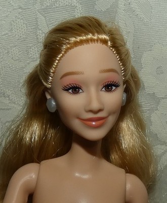 NUDE MATTEL DOLL WICKED DELUXE GLINDA BLONDE HAIR FOR OOAK ARIANA