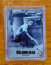 The Walking Dead S3 Pt-1 Card #51 Metal Printing Plate Silver Metal Parallel 1:4