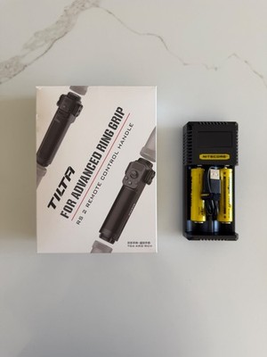 Tilta Remote Control Handle for Advanced Ring Grip TGA-ARG-RCH + Batteries