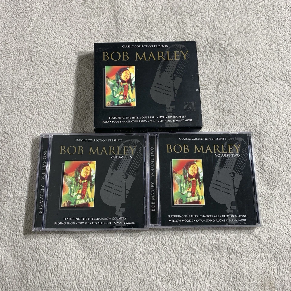 RARE - BOB MARLEY CLASSICS COLLECTION 2 CD SET 2010 SOLAR RECORDS - MADE IN EU - Image 3 of 4