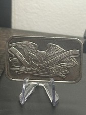 🔥🔥1 OZ. .999 Fine Silver SilverTowne Retro Eagle Bar🔥🔥