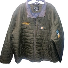 Carhartt Rain Defender Lightweight Insulated Jacket Men 3XL Relaxed Fit OJ2208-M