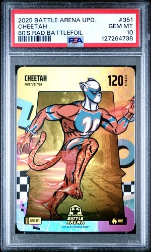 2025 Bo Jackson Battle Arena Update | 80\'s Rad Battlefoil |CHEETAH RAD-471 POP 1
