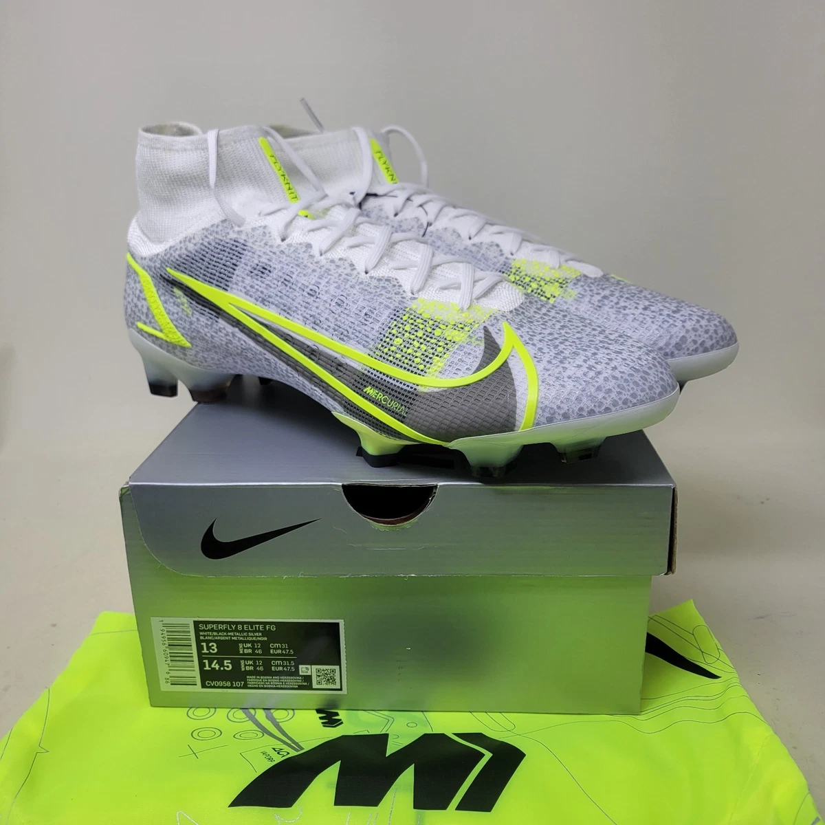 シューズ NIKE SUPERFLY 8 ELITE FG Nike Mercurial Superfly 8 Elite - FG - Ouro Preto Sports