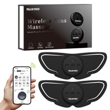 Wireless TENS Unit, Dual Host Muscle Stimulator with APP Control Up to 26 Mod...