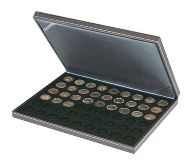 Lindner Münzkassette NERA M mit schwarzer Münzeinlage 2364-2154CE Neu