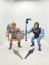 Vintage Motu Battle Armor He-man & Skeletor Masters Of The Universe Mexico