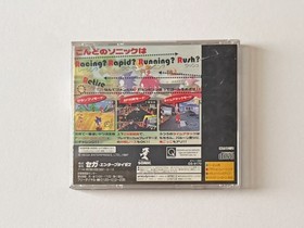 Sega Saturn Sonic R w/Spine Reg-Card SS hedgehog Racing Game Japan JP