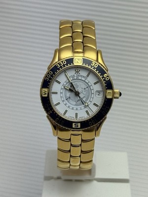 REVUE THOMMEN LANDMARK HERRENUHR EDELSTAHL/GOLD 90ER JAHRE