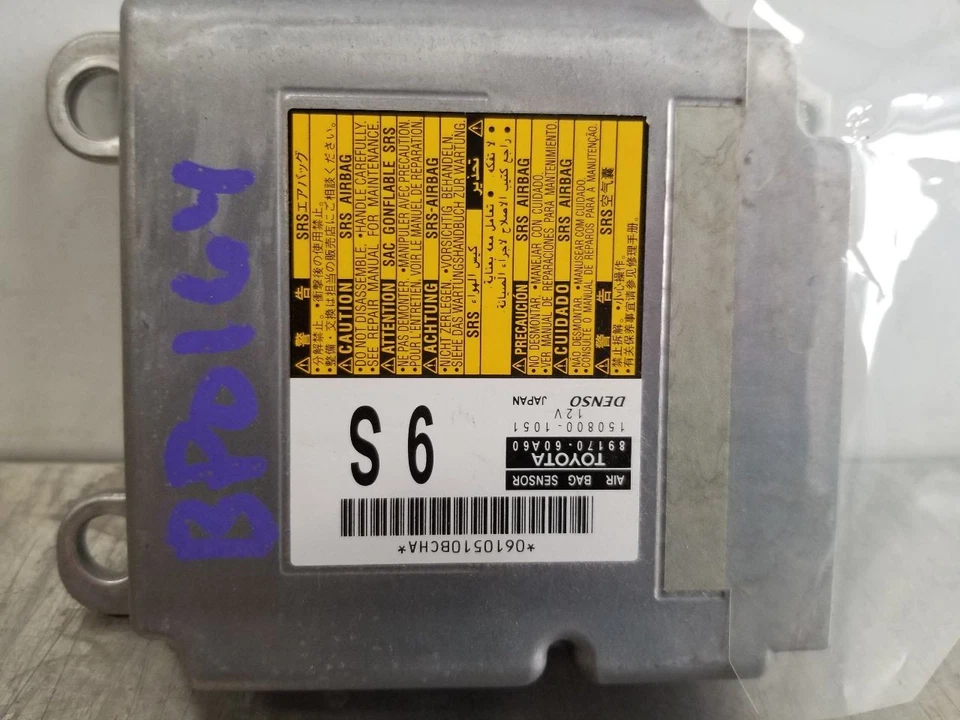 14 2014 LEXUS GX460 SRS MÓDULO DE CONTROL DE RETENCIÓN 8917060A60 Foto 2 de 4