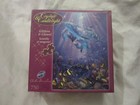 MIP Sealed NEW Crystal Sea Dolphins 750 Pc Jigsaw Puzzle Crystals & Candlelight
