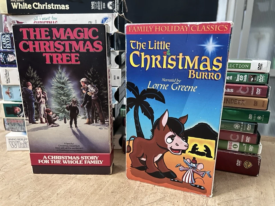 Huge Christmas Movie Bundle Throwback Rare OOP HTF VHS Tapes DVD Lot Must See! - Image 4 of 4