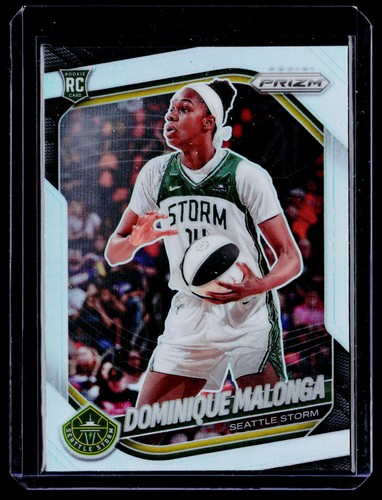 Dominique Malonga [Silver] #116 2025 Panini Prizm WNBA card