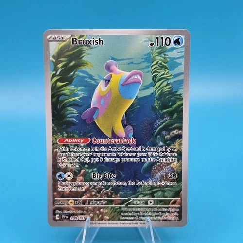 Pokemon TCG Bruxish 200/191 Sv08: Surging Sparks Holo