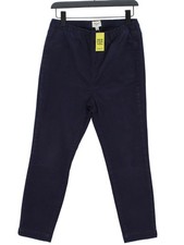 White Stuff Women's Leggings UK 16 Blue Cotton with Elastane Jegging