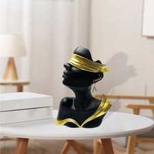 Abstract Human Face Sculpture Home Decor for Bedroom Living Room Decoration