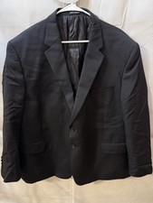 Black Pronto Uomo Platinum Executive Fit Men  s Suit Jacket