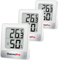 Mini Thermo-Hygrometer Digital 3Er Set Temperatur Luftfeuchtigkeit MessgeräT