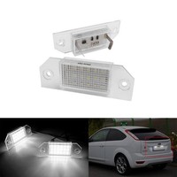 LED Kennzeichenleuchten Weiß FüR Ford C-Max Focus II MK2 Kombi