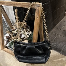 SIMPLY VERA Vera Wang Small Black Womens Night Out /Cocktail Purse Chain Strap
