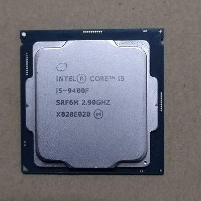 Intel Core i5-9400F 2.9GHz SRF6M 9th Gen CPU Processor