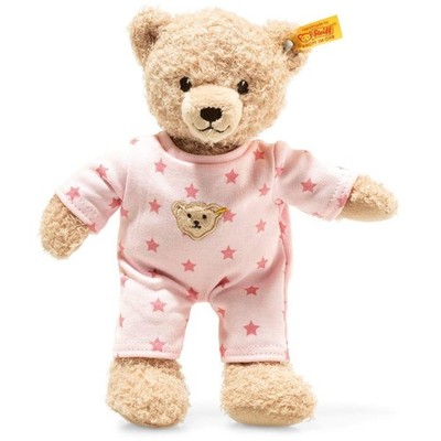 Steiff Teddy and Me Teddybär Mädchen Baby Mit Schlafanzug 25 Cm, Teddy Bär Mit R