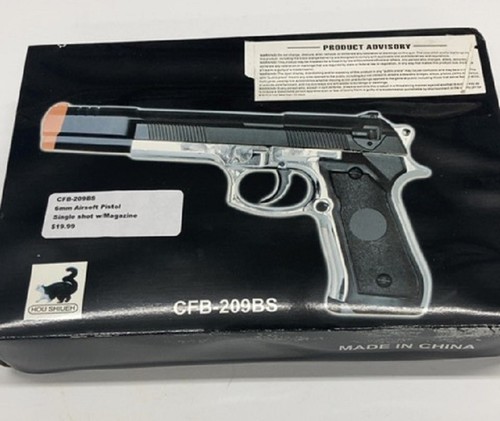 CFB-209BS Airsoft Pistol, -Sold for Parts/Refurbishing