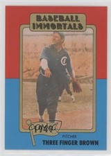 1980-84 SSPC Baseball Immortals 1st Printing Mordecai Brown #56 HOF 2k3