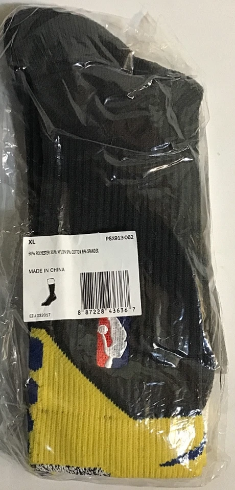 Calcetines Golden State Warriors NBA Authentics City Edition Nike Dri-Fit XL para hombre Foto 4 de 4