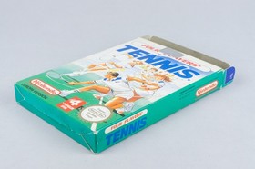 Nintendo NES *Tennis per quattro giocatori* IMBALLO ORIGINALE CIB PAL B 74-NOE-1+