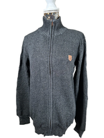 Indicode Idandy Herren Strickjacke GrößE M Schwarz Cardigan Grobstrick Pullover