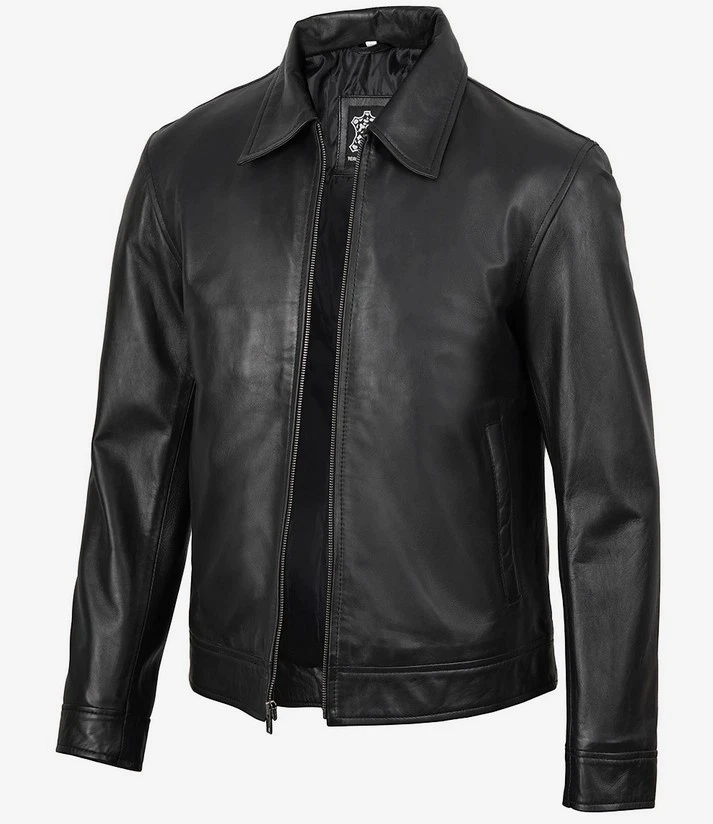 Real Leather Jackets for Men for Sale - Shop New & Used - eBay